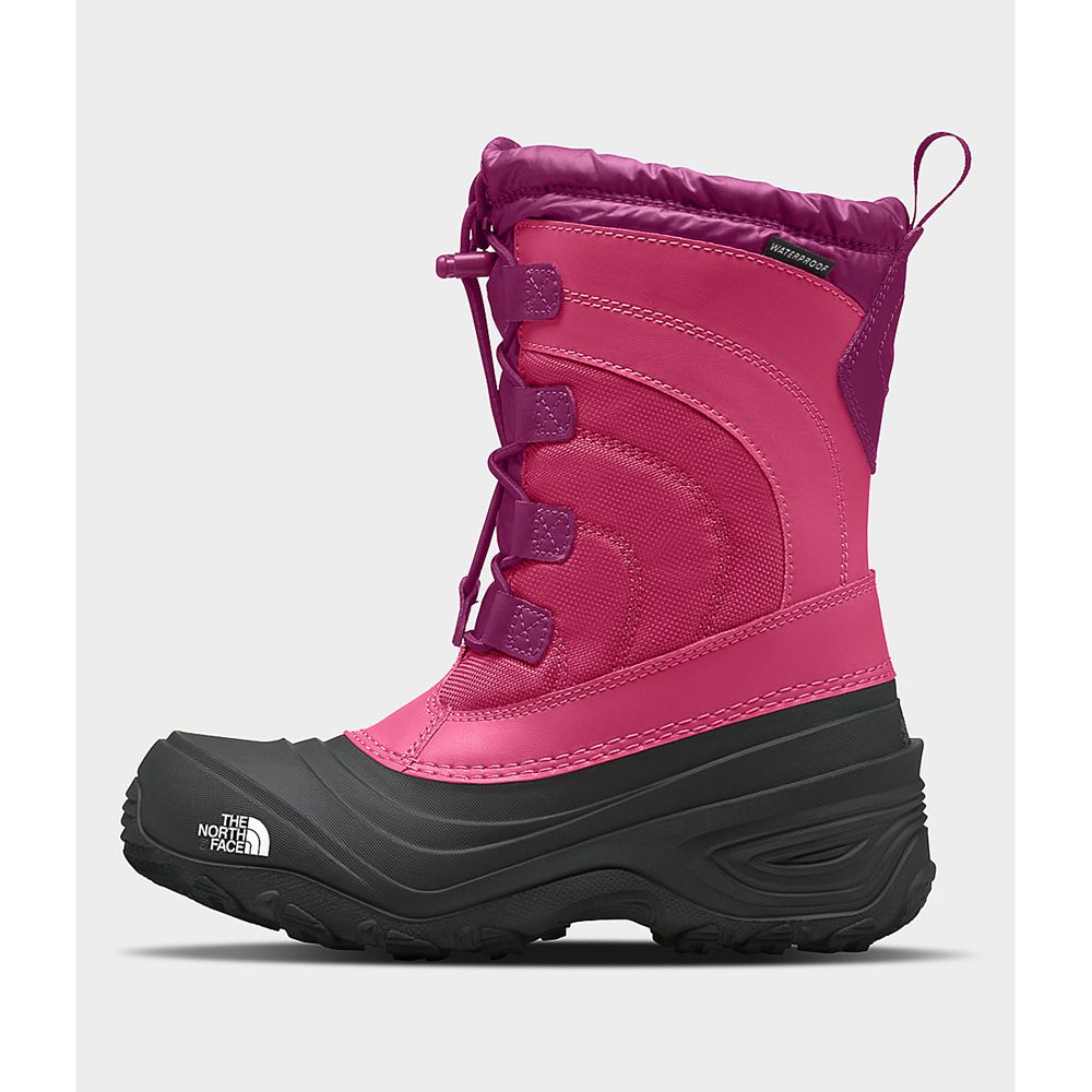 The North Face Boots Youth Australia - The North Face Alpenglow Iv Rose Black (RXG-792063)